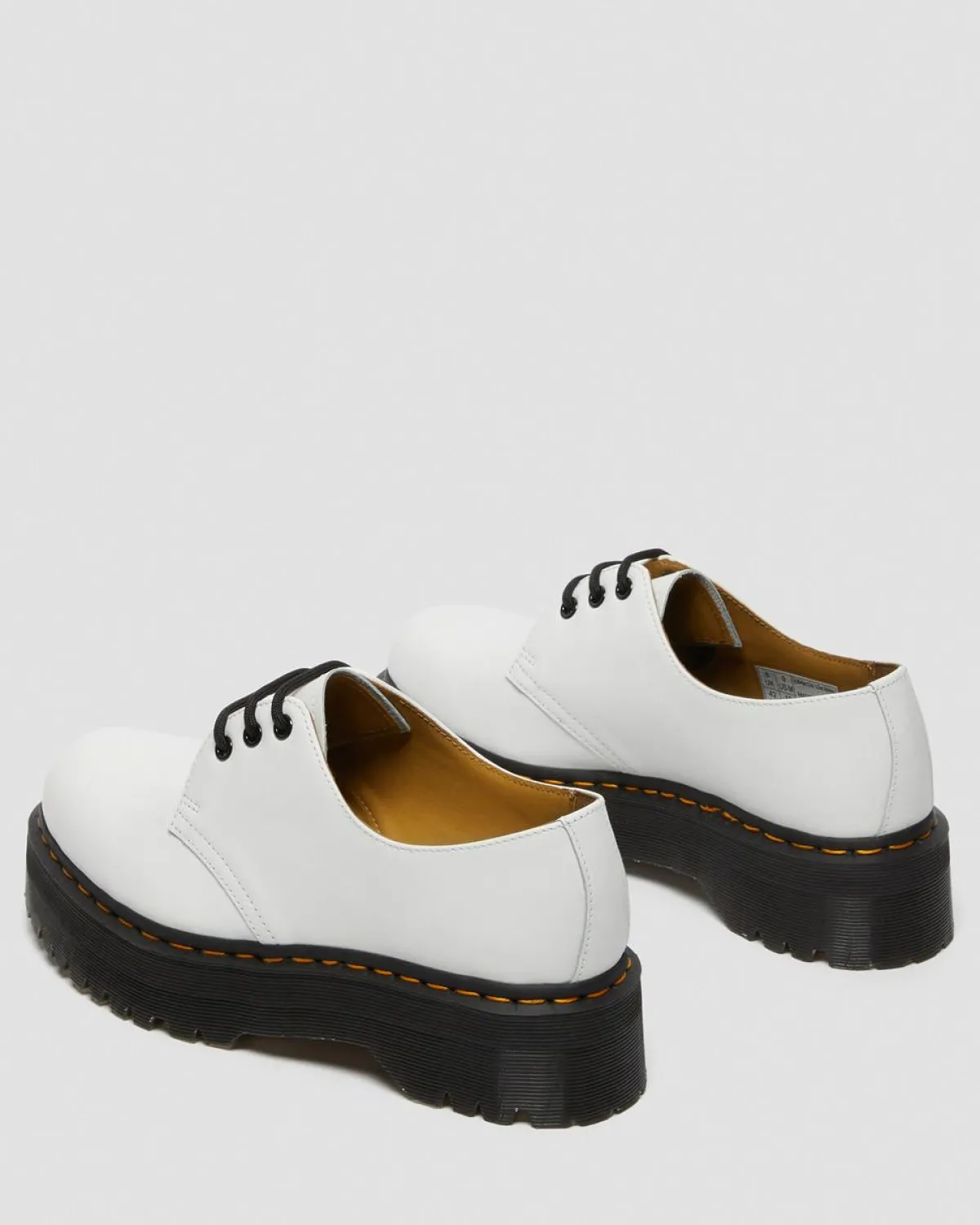 New 1461 Quad Smooth Leren Platform Schoenen WOMENS Trending Stijlen|Veterschoenen