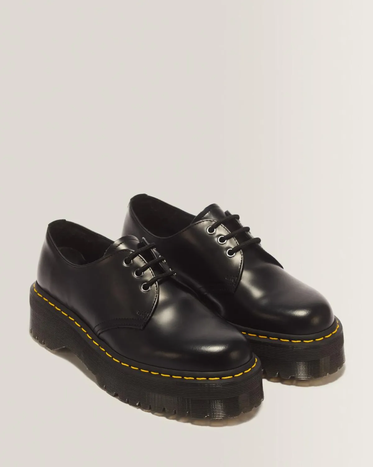 Shop 1461 Quad Smooth Leren Platform Schoenen WOMENS Trending Stijlen|Veterschoenen