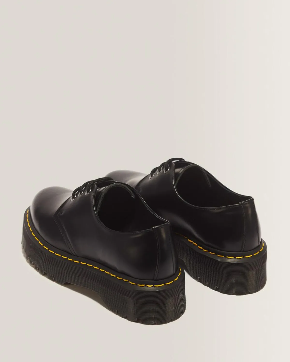 Shop 1461 Quad Smooth Leren Platform Schoenen WOMENS Trending Stijlen|Veterschoenen