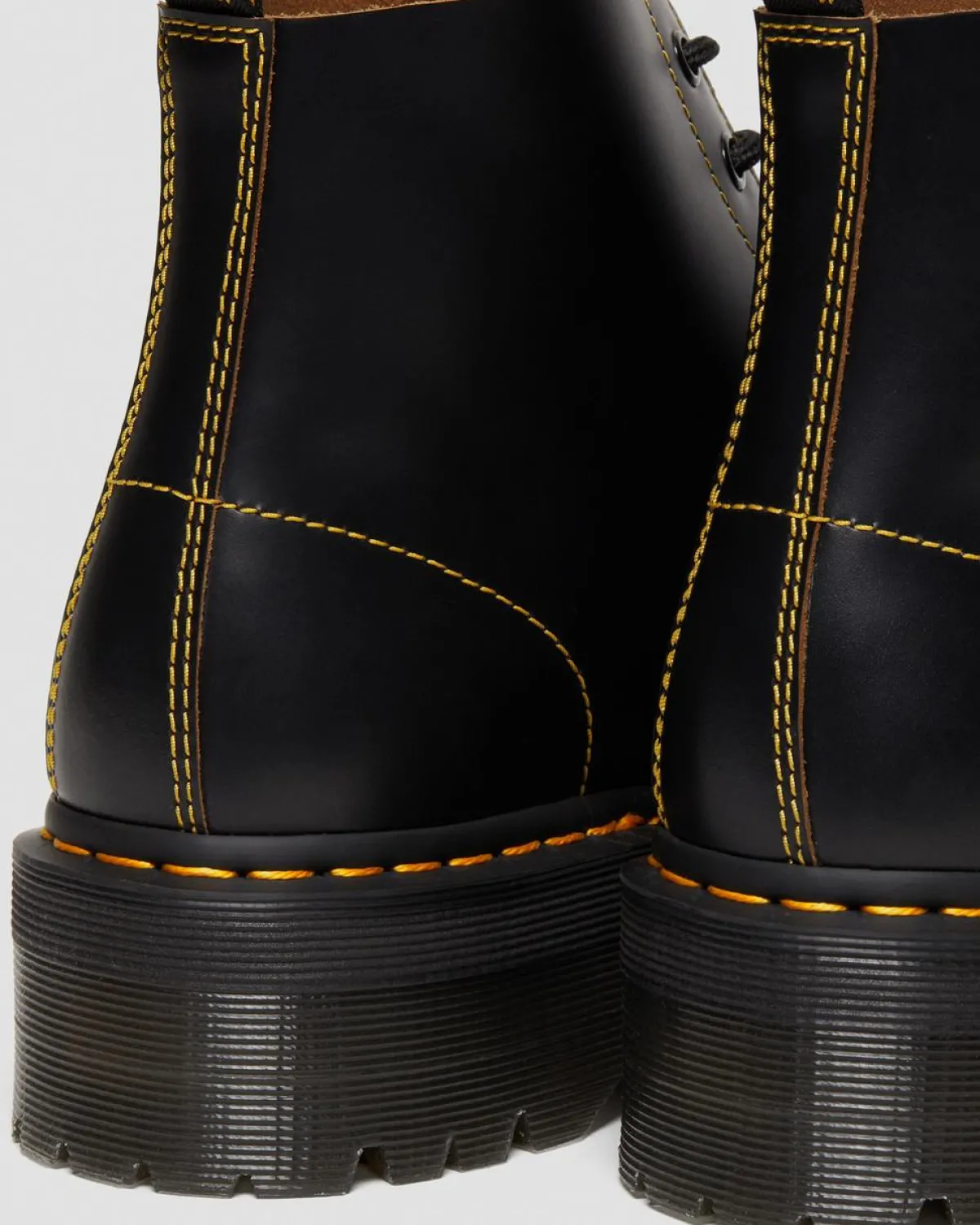 Hot 101 Quad Vintage Smooth Leren Platform Enkellaarzen MENS Platform Laarzen|Dames Sale