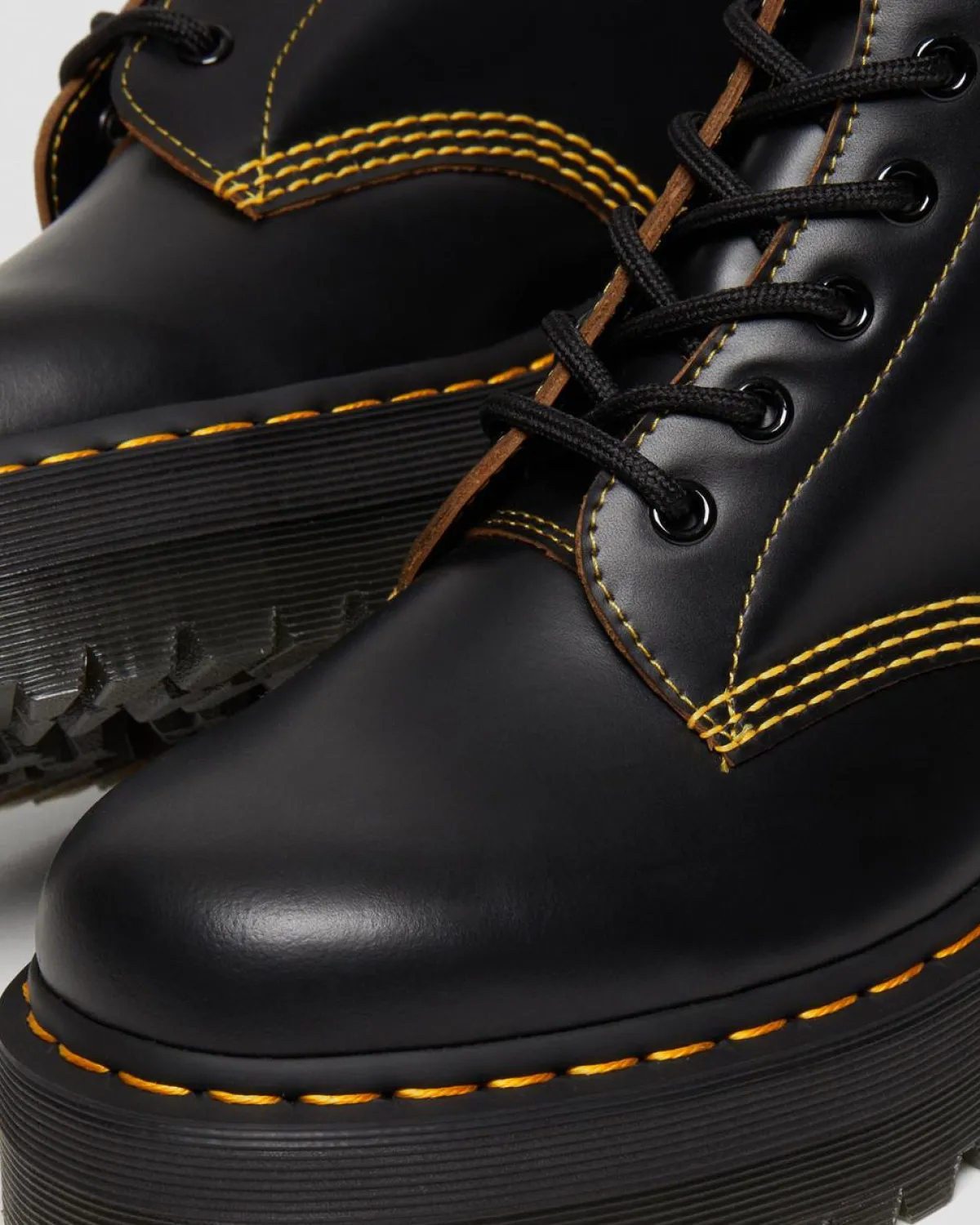 Hot 101 Quad Vintage Smooth Leren Platform Enkellaarzen MENS Platform Laarzen|Dames Sale