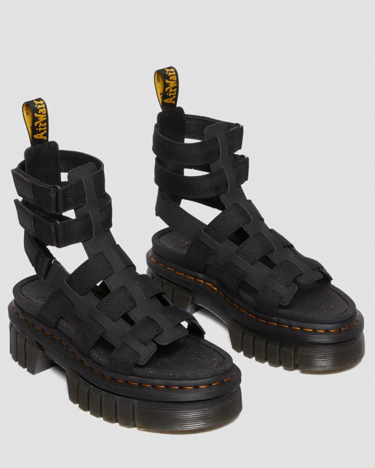 Cheap Ricki Extra Tough Leren Platform Gladiator Sandalen UNISEX Dames Sale|Gladiator Sandalen