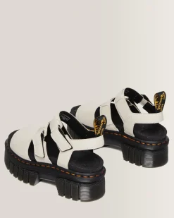 Cheap Ricki Nappa Lux Leren Platform Sandelen met 3 Banden WOMENS Lichte Sandalen|Platform Sandalen