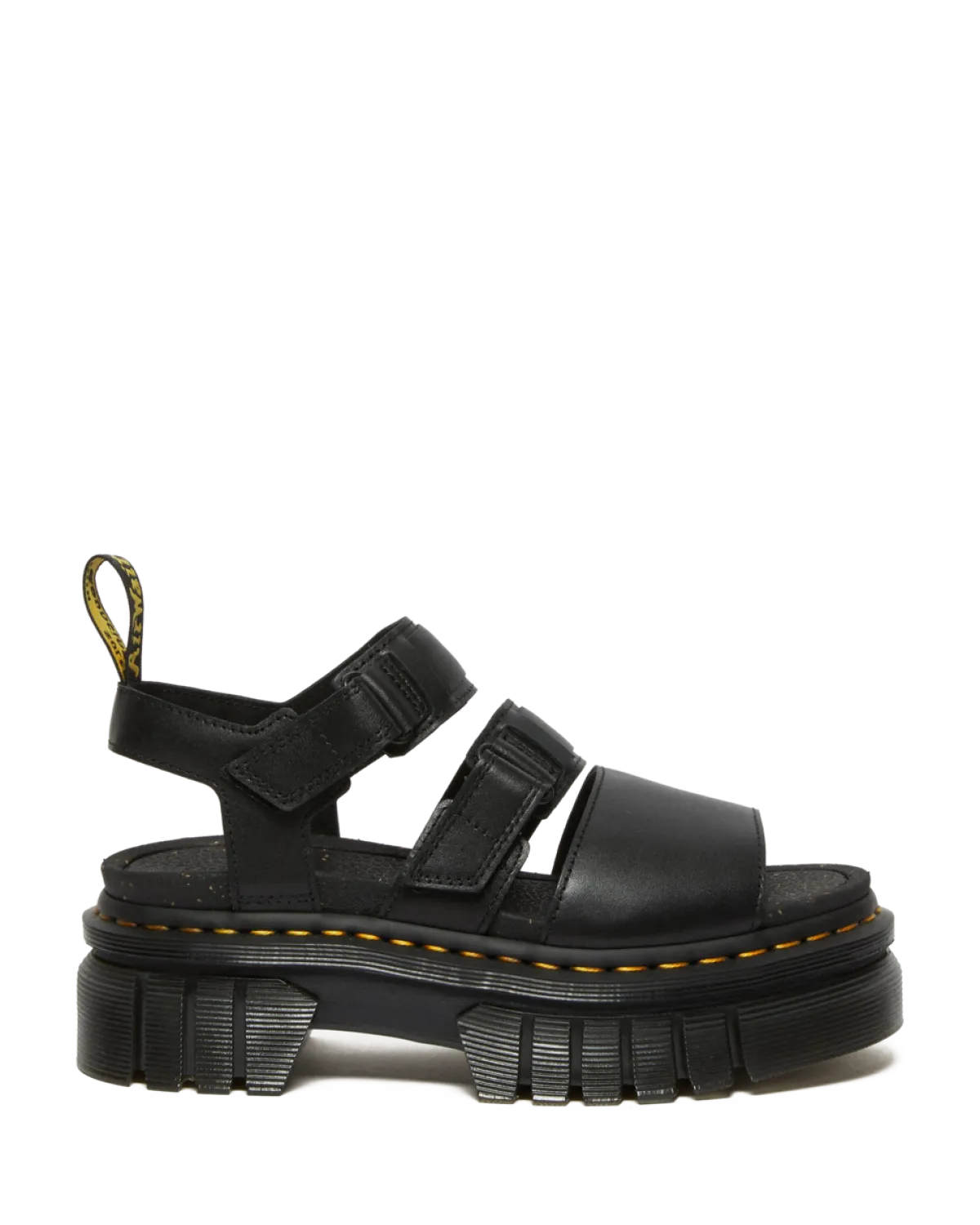 Discount Ricki Nappa Lux Leren Platform Sandelen met 3 Banden WOMENS Lichte Sandalen|Platform Sandalen