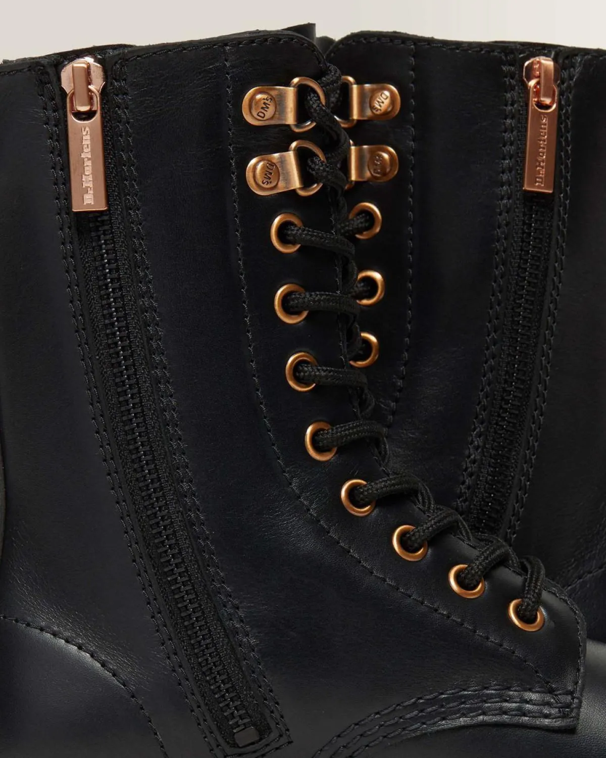 Fashion 1490 Rosé Goud Hoge Leren Laarzen GIFTS Hoge Laarzen|Laarzen
