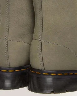 Fashion 1460 Serena Imitatiebont Gevoerde Nubuck Veterlaarzen UNISEX Veterlaarzen|Enkellaarzen