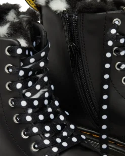 Outlet 1460 Serena Imitatiebont gevoerde Leren laarzen voor Kinderen UNISEX Sale Voor Kinderen|Laarzen