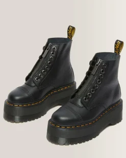 Sale Sinclair Max Pisa Leren Platformlaarzen WOMENS Platform Laarzen|Zachte Leren Laarzen