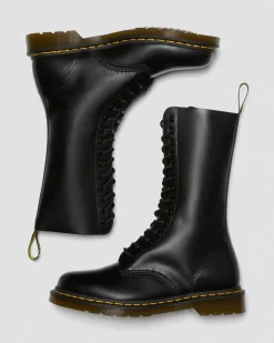 Clearance 1914 Smooth Leren Hoge Veterlaarzen WOMENS Originals|Veterlaarzen