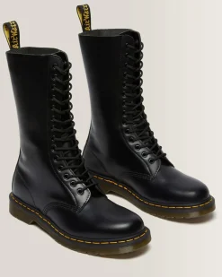 Clearance 1914 Smooth Leren Hoge Veterlaarzen WOMENS Originals|Veterlaarzen