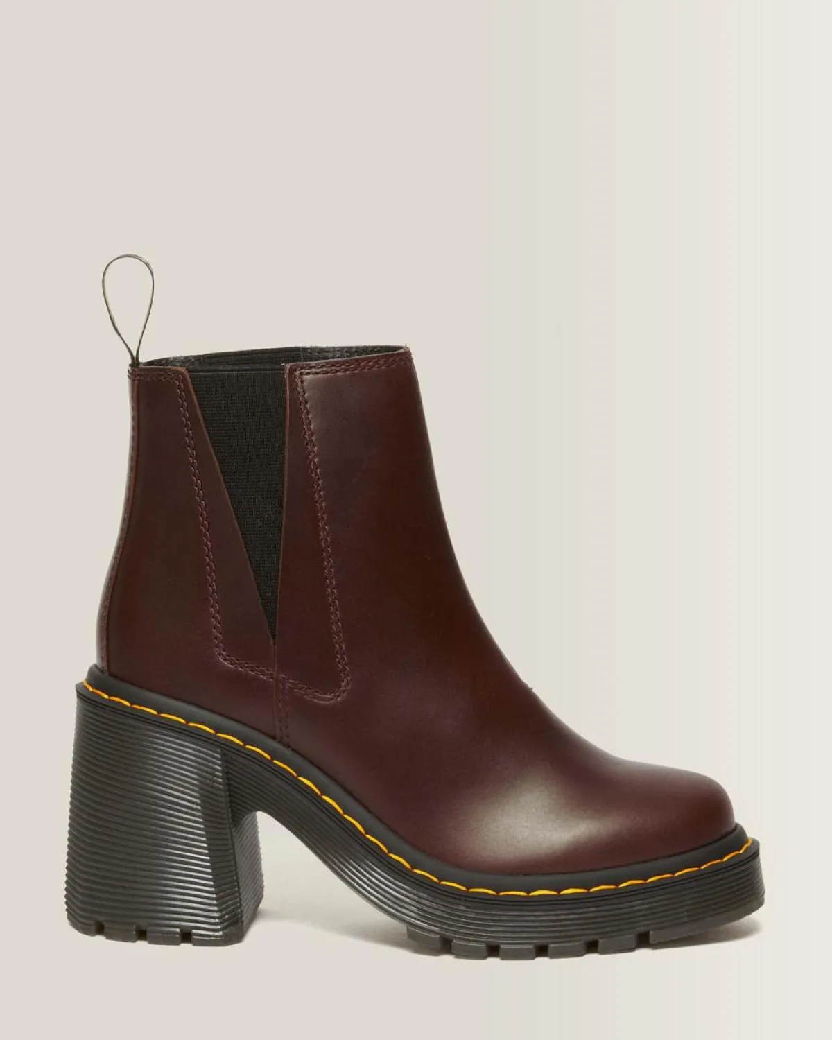 Store SPENCE LEREN CHELSEA LAARZEN MET UITLOPENDE HAK WOMENS Hakken|Chelsea Boots