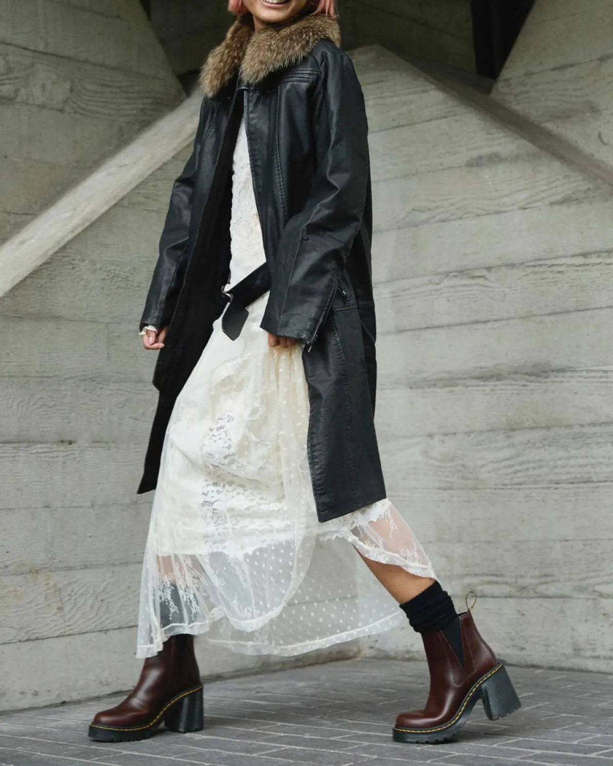 Store SPENCE LEREN CHELSEA LAARZEN MET UITLOPENDE HAK WOMENS Hakken|Chelsea Boots