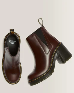 Store SPENCE LEREN CHELSEA LAARZEN MET UITLOPENDE HAK WOMENS Hakken|Chelsea Boots