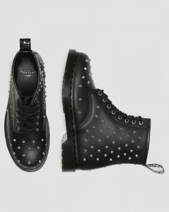 Hot 1460 Stud Wanama Leather Lace Up Boots UNISEX Enkellaarzen|Veterlaarzen