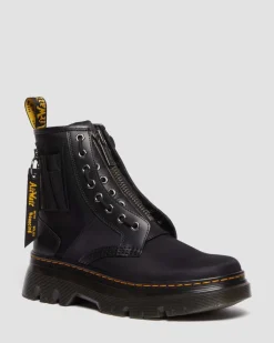 Hot TARIK ALPHA INDUSTRIES LEREN & NYLON LAARS UNISEX Nieuw Binnen|Trending Stijlen