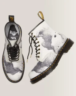 Flash Sale 1460 Tate Decalcomania Leren Laarzen UNISEX Enkellaarzen|Veterlaarzen