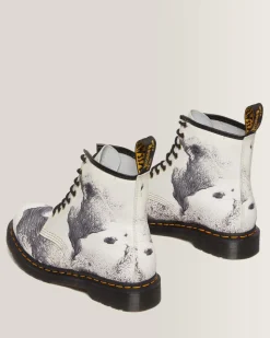 Flash Sale 1460 Tate Decalcomania Leren Laarzen UNISEX Enkellaarzen|Veterlaarzen