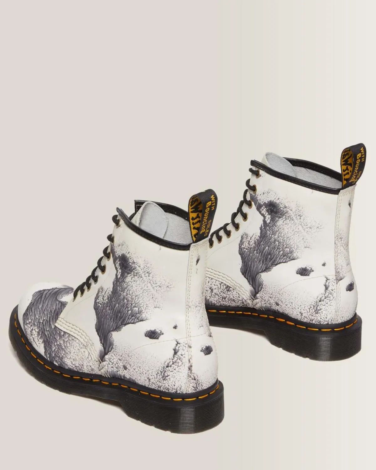 Flash Sale 1460 Tate Decalcomania Leren Laarzen UNISEX Enkellaarzen|Veterlaarzen
