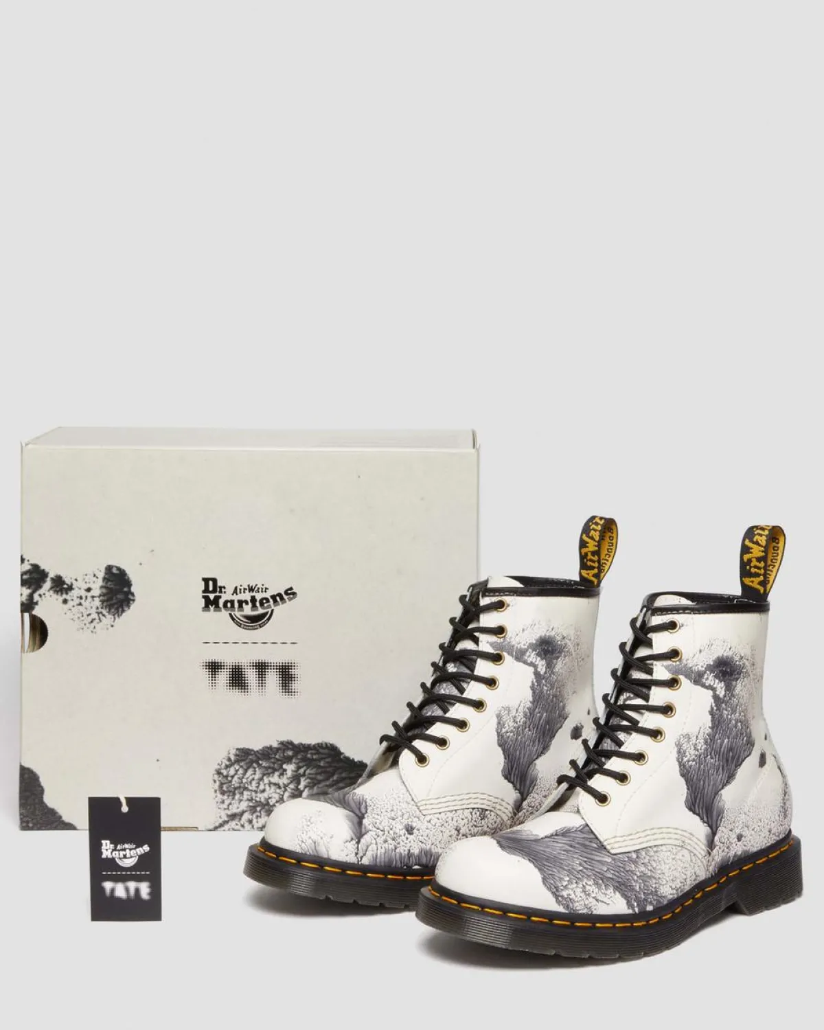 Flash Sale 1460 Tate Decalcomania Leren Laarzen UNISEX Enkellaarzen|Veterlaarzen