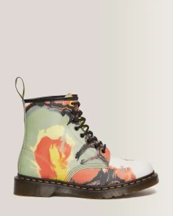 Store 1460 Tate Volcanic Flare Leren Laarzen UNISEX Enkellaarzen|Veterlaarzen