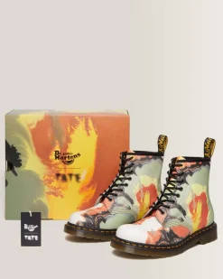 Store 1460 Tate Volcanic Flare Leren Laarzen UNISEX Enkellaarzen|Veterlaarzen