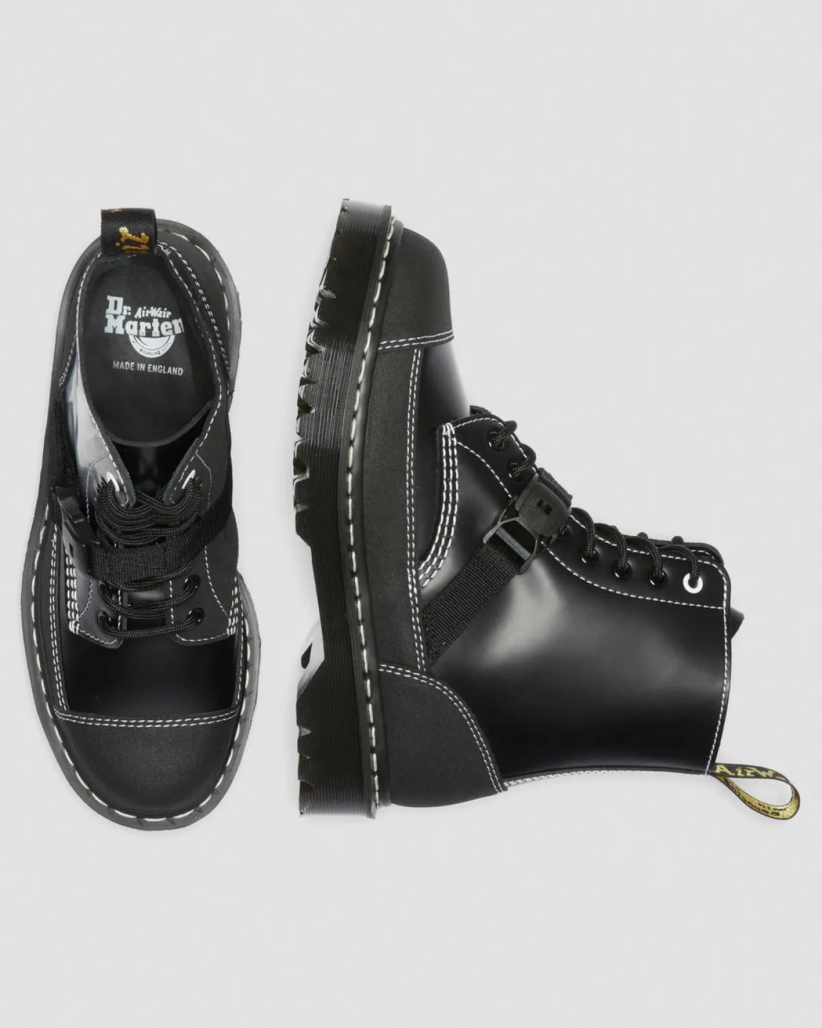 Cheap 1460 Tech Made in England Leren Veterlaarzen MENS Heren Sale|Made In England