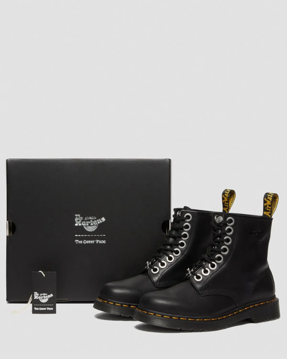 Best 1460 THE GREAT FROG LEREN LAARZEN WOMENS Originals|Enkellaarzen