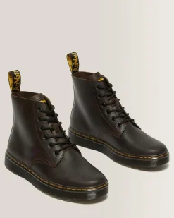 Outlet Thurston Crazy Horse Leren Chukka Boots UNISEX Utility Laarzen|Casual Stijlen