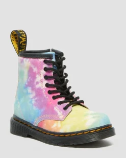 Online 1460 Tie Dye Leren Veterlaarzen voor Peuters KIDS Sale Voor Kinderen|Laarzen