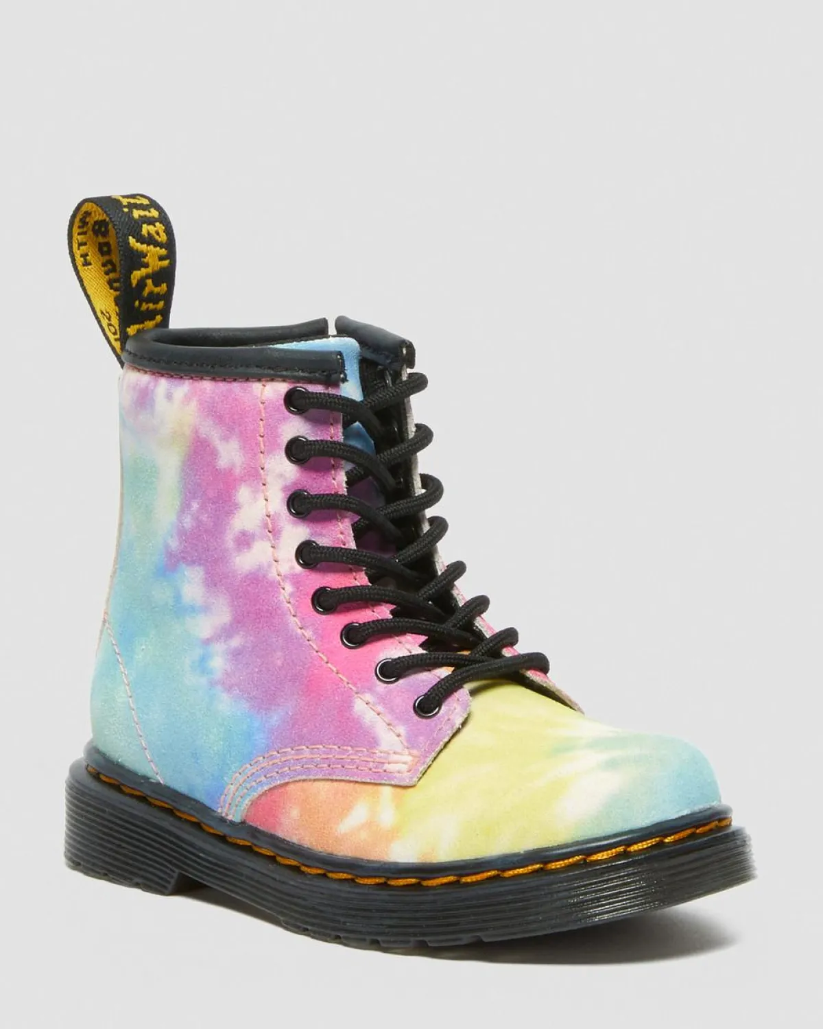 Online 1460 Tie Dye Leren Veterlaarzen voor Peuters KIDS Sale Voor Kinderen|Laarzen