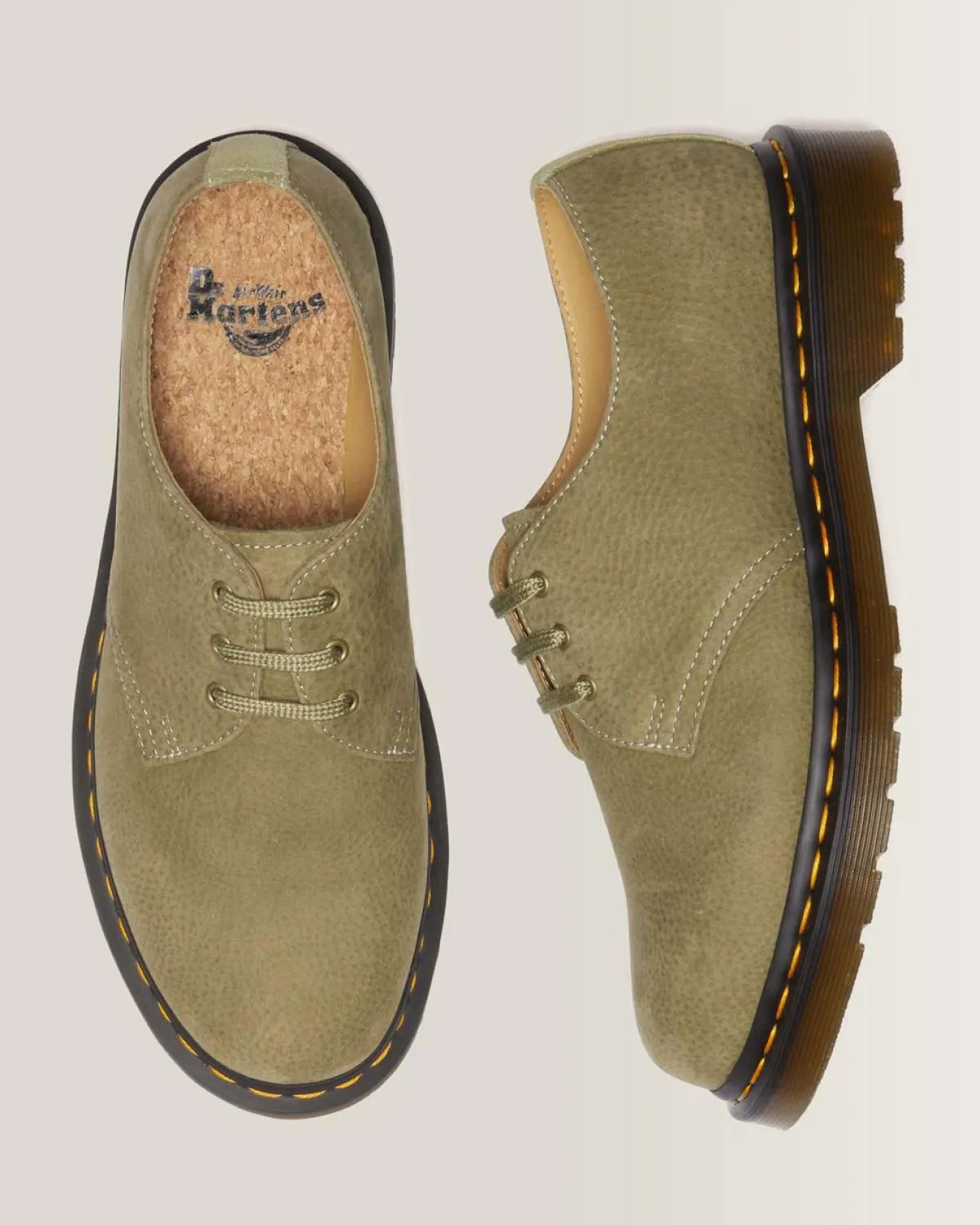 Outlet 1461 Tumbled Nubuck Leren Oxford Schoenen Originals|Nieuw Binnen