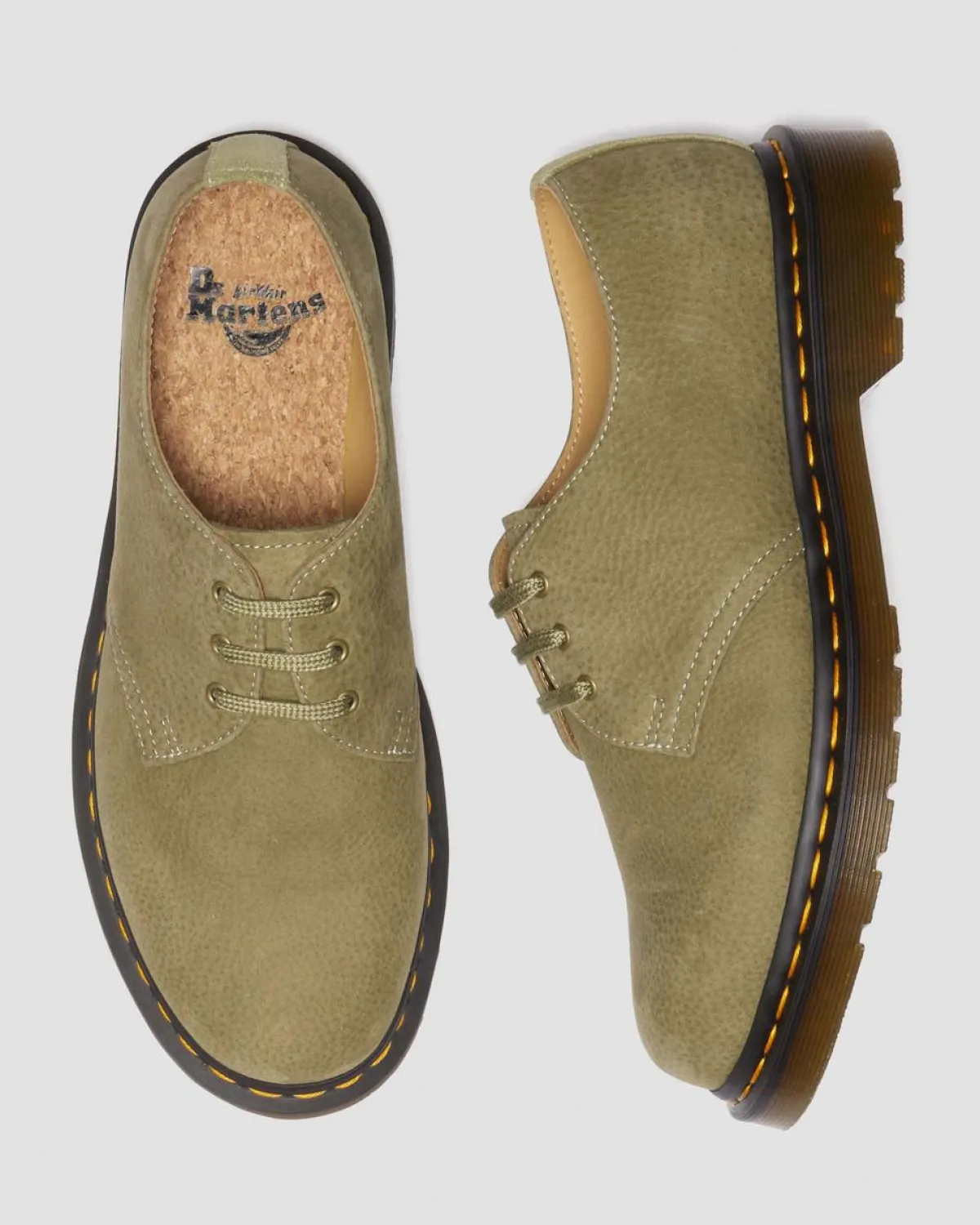 Outlet 1461 Tumbled Nubuck Leren Oxford Schoenen Originals|Nieuw Binnen