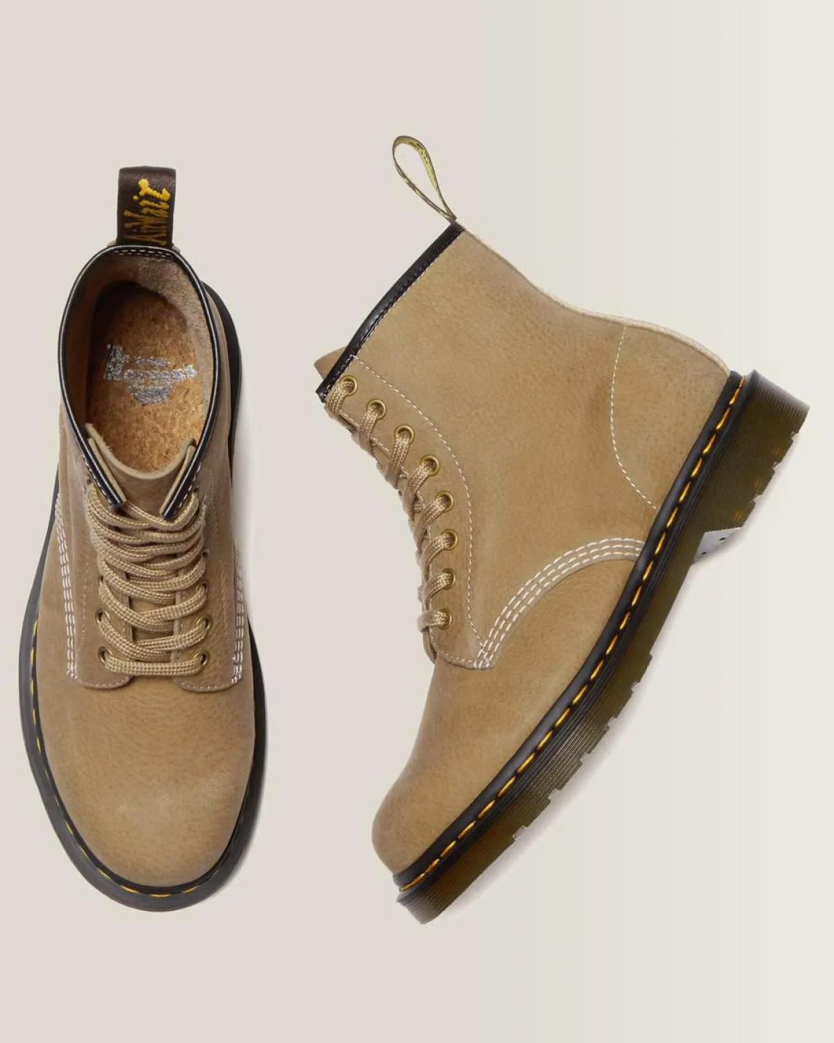 Cheap 1460 Tumbled Nubuck Leren Veterlaarzen Originals|Nieuw Binnen
