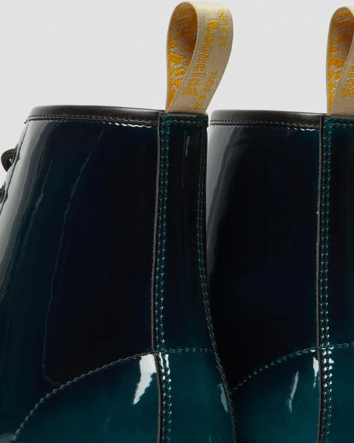 Outlet Vegan 1460 Glanzende Veterlaarzen UNISEX Heren Sale|Laarzen