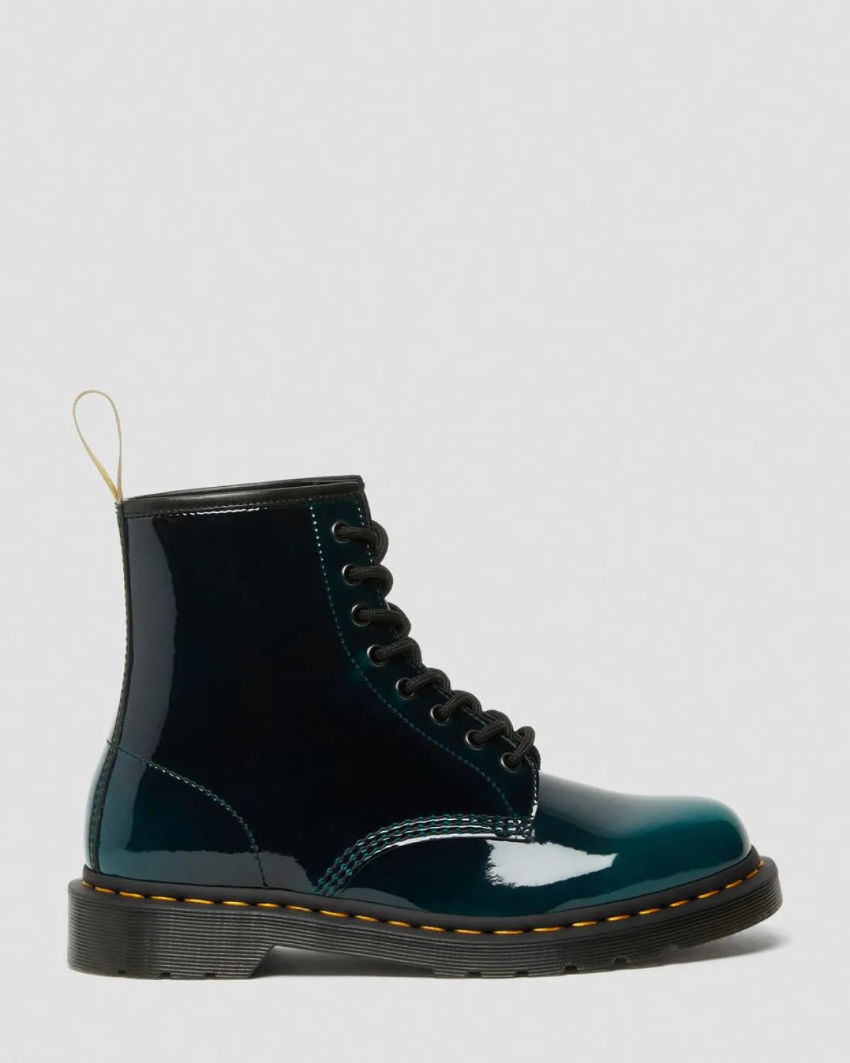 Outlet Vegan 1460 Glanzende Veterlaarzen UNISEX Heren Sale|Laarzen