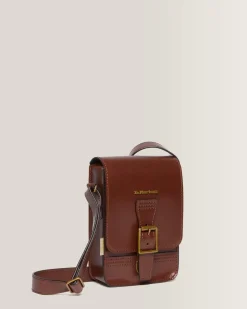 Best Sale Vegan Reporter VERTICALE SCHOUDERTAS in Lichtbruin ACCESSORIES Accessoires Sale|Tassen