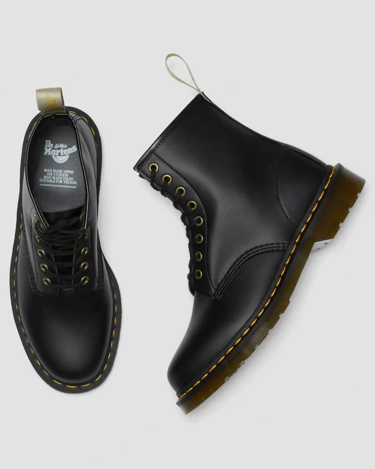 Cheap 1460 Vegan Veterlaarzen TRENDING-STYLES-UK Enkellaarzen|Veterlaarzen