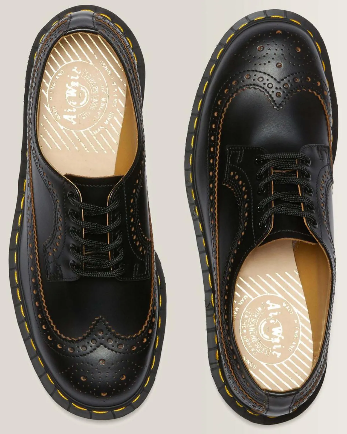 Best Sale Vintage 3989 Quilon Leren Brogue Schoenen MENS Made In England|Made In England Schoenen