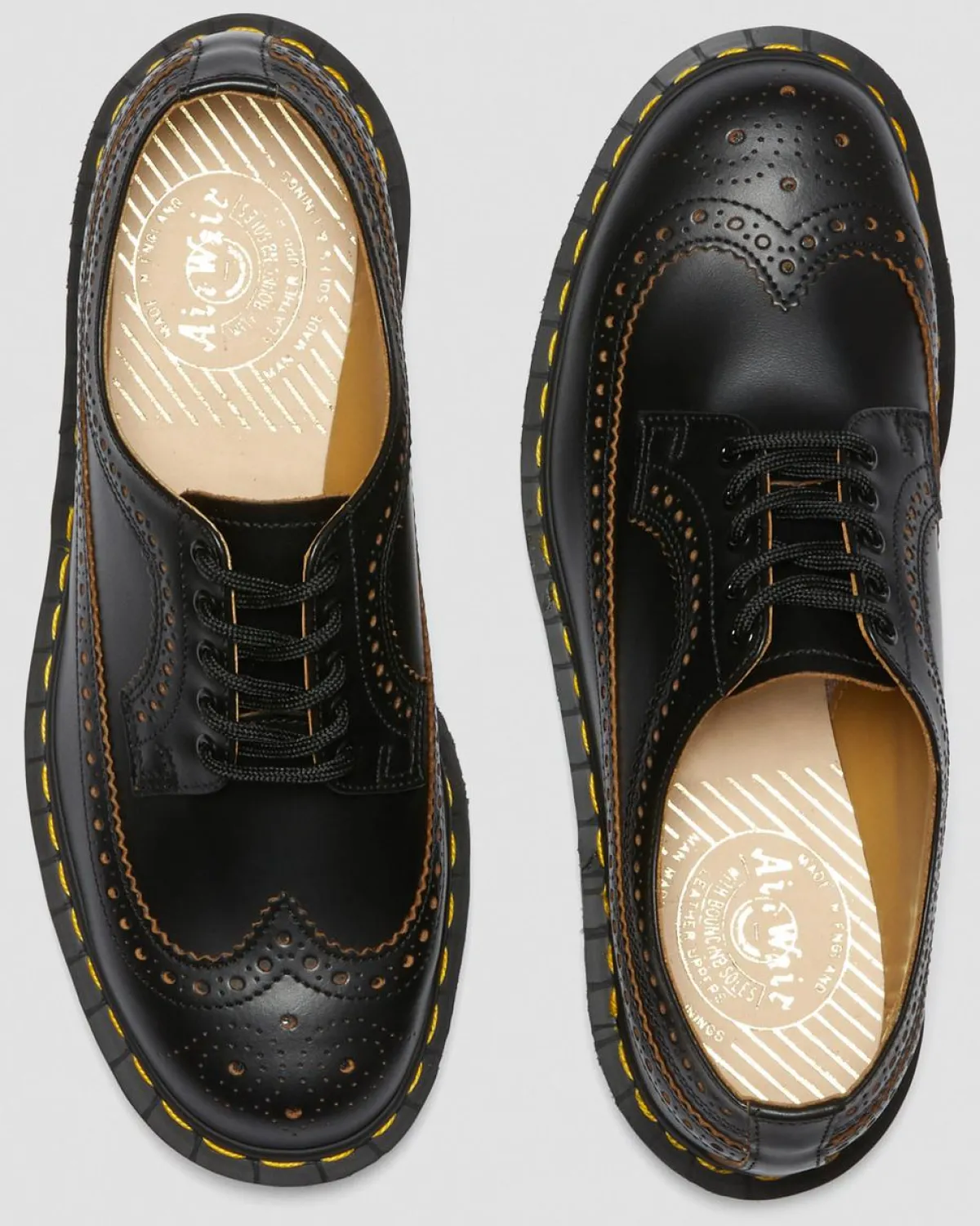 Best Sale Vintage 3989 Quilon Leren Brogue Schoenen MENS Made In England|Made In England Schoenen