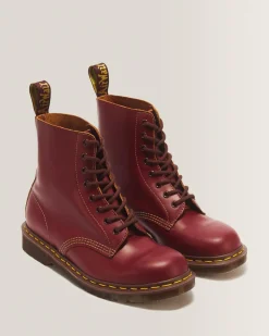 Outlet Vintage 1460 Quilon Leren Enkellaarzen ORIGINALS Made In England|Trending Stijlen