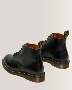 Best Vintage 101 Quilon Leren Enkellaarzen WOMENS Originals|Made In England
