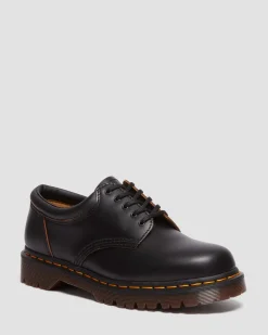 Outlet 8053 Vintage Smooth Leren Laarzen in Zwart UNISEX Heren Sale|Trending Stijlen