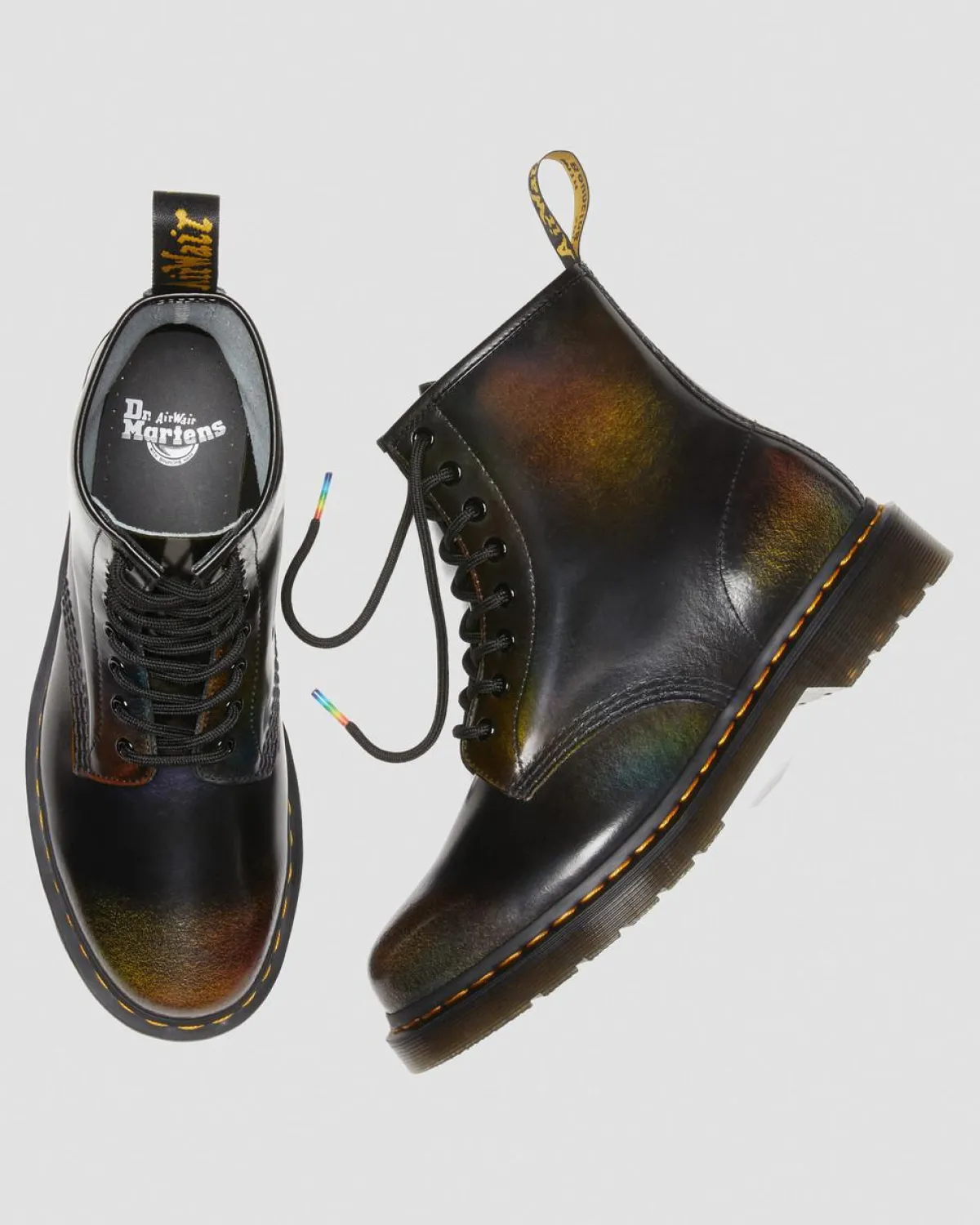 Best 1460 Voor Pride Leren Veterlaarzen MENS Heren Sale|Enkellaarzen