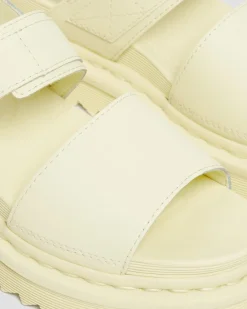 New Voss Hydro Leren Sandalen met Band WOMENS Platform Sandalen|Sandalen