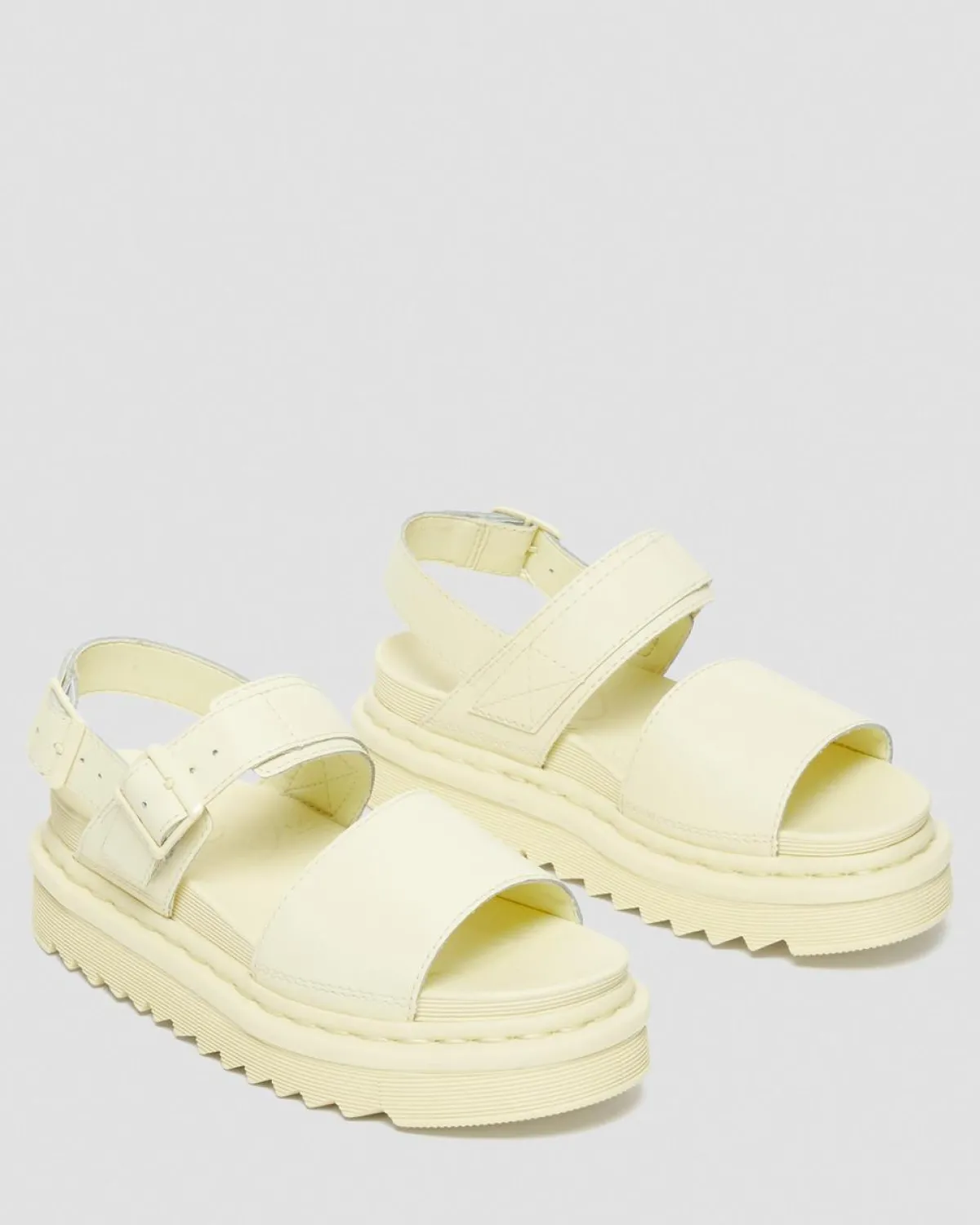 New Voss Hydro Leren Sandalen met Band WOMENS Platform Sandalen|Sandalen