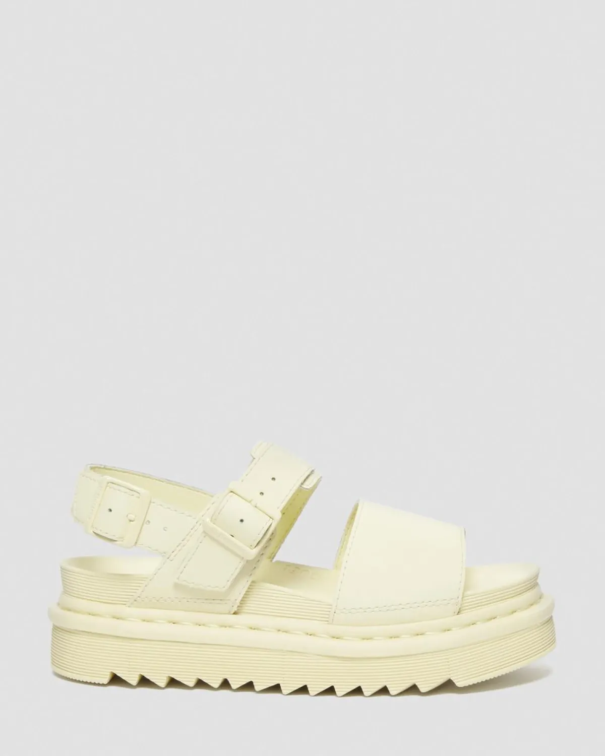 New Voss Hydro Leren Sandalen met Band WOMENS Platform Sandalen|Sandalen