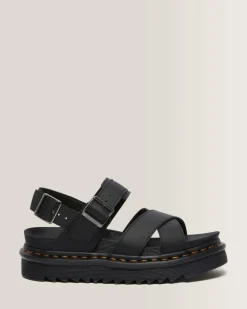 Sale Voss II Hydro Leren Sandalen met Band WOMENS Lichte Sandalen|Zwarte Sandalen