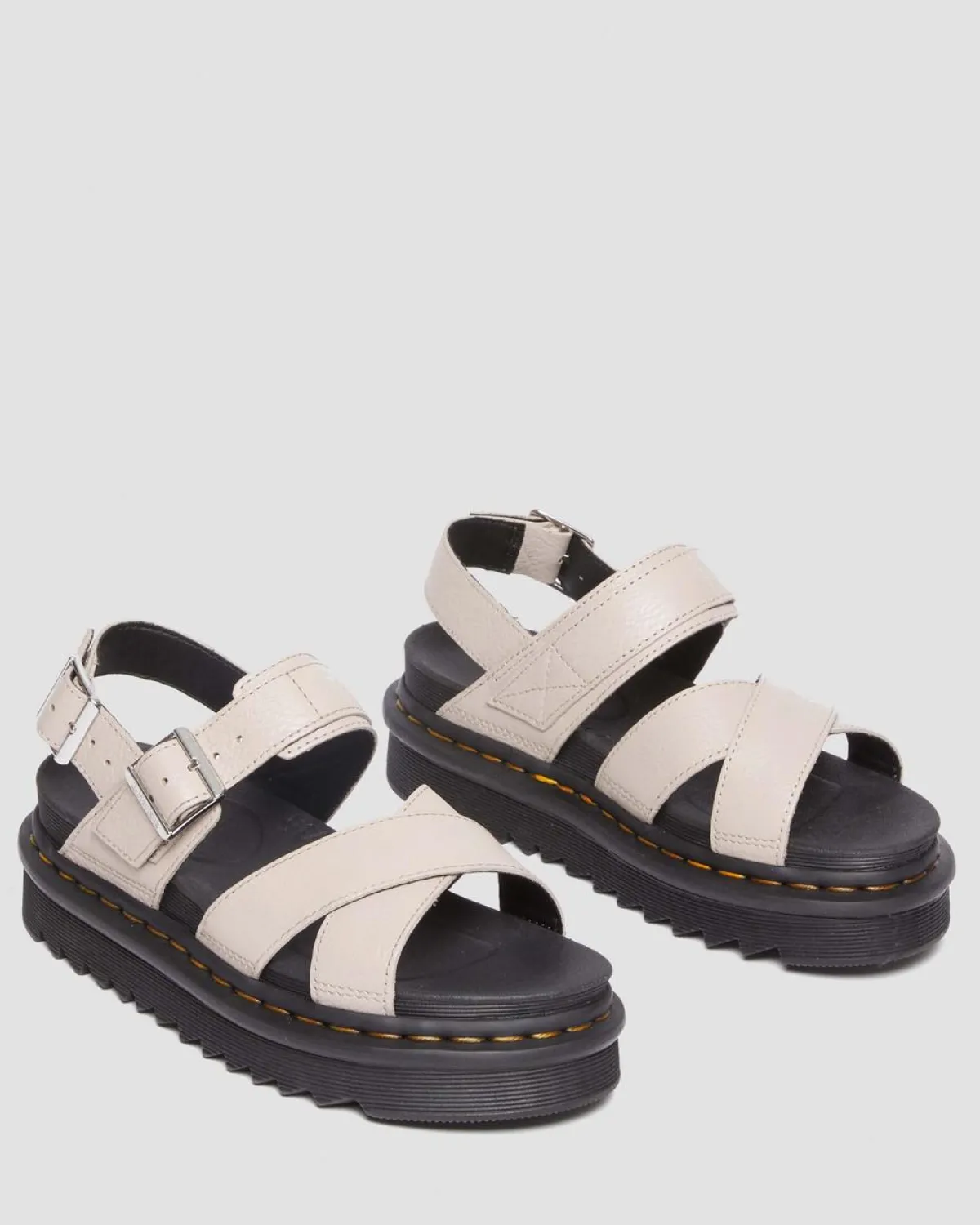 Hot Voss II Vintage Taupe Pisa WOMENS Platform Sandalen|Sandalen