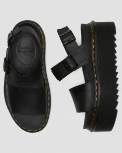 Flash Sale Voss Quad Leren Platform Sandalen met band WOMENS Lichte Sandalen|Platform Sandalen