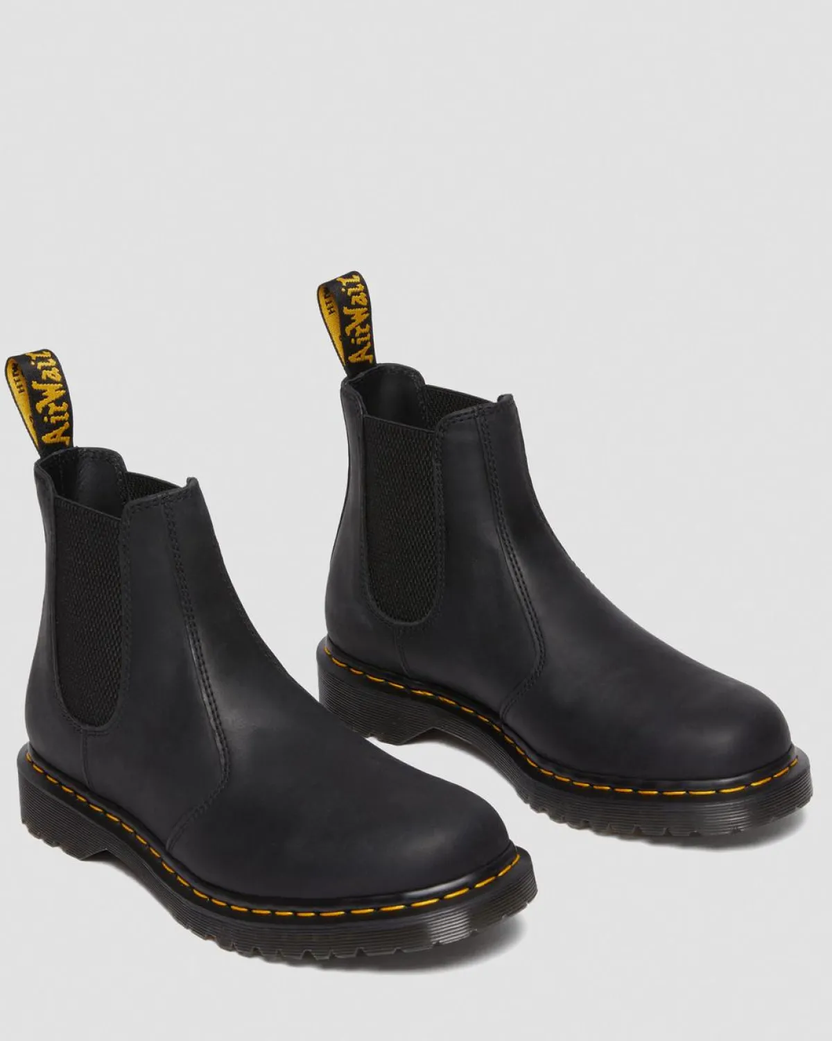 Flash Sale 2976 Waxed Volnerf Leren Chelsea Boots in Zwart WOMENS Nieuw Binnen|Trending Stijlen